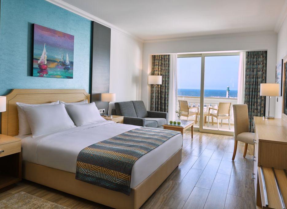 Steigenberger Hotel El Lessan Ras el-Barr Exterior foto A room at the Hilton Sharm El Sheikh
